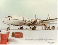 tmb pwa dc4 cf pwj coppermine kugluktuk nunavut 1962