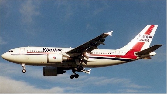 tmb 550 wardair a310