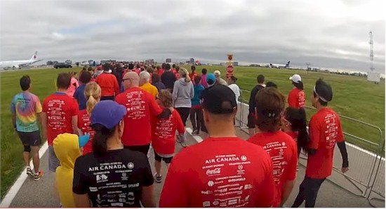 tmb 550 yyz 2014 runway run