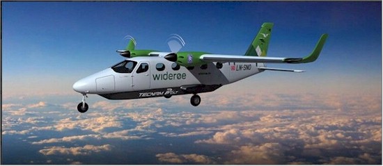 tmb 550 wideroe aircraft