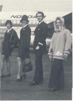 tmb Nordair uniforms 1972