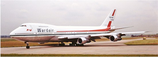 Wardair B-747-100