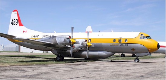 C-FVFH Lockheed L-188 Electra Air Spray