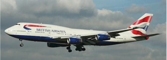 British Airways B-747 Registration C-CIVB
