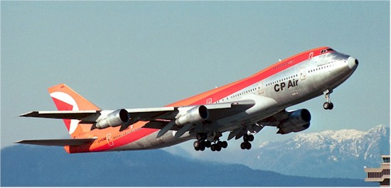 CP Air B747-200 C-FCRE