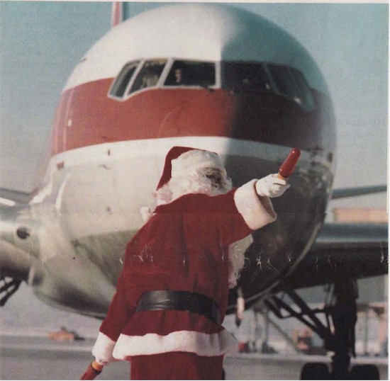 Santa in Calgary